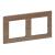 Plate Valena Life - 2 gang - light wood