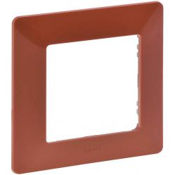 Plate Valena Life, 1-Gang, Terracotta