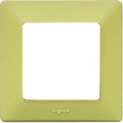Plate Valena Life, 1-Gang, Lime