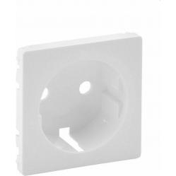Cover plate Valena Life - 2P+E socket - German standard - white
