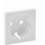 Cover plate Valena Life - 2P+E socket - German standard - white