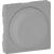 Cover Plate Valena Life RAL 7040, Without Neutral, Aluminium, Snap-in, Thermoplastic