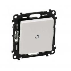 One-way indicator switch Valena Life - 10 AX - 250 V~ - with cover plate - white