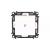 Illuminated two-way switch Valena Life - 10 AX - 250 V~ -with cover plate -white
