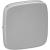 Cover plate Valena Allure - one/two-way switch or push-button - aluminium