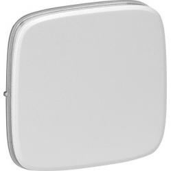 Cover plate Valena Allure - one/two-way switch or push-button - pearl