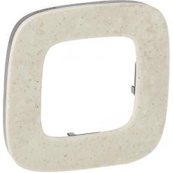 Plate Valena Allure IP20, IK04, 90 mm, 10 mm, Beige, 1-Gang