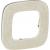 Plate Valena Allure IP20, IK04, 90 mm, 10 mm, Beige, 1-Gang