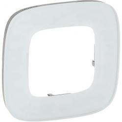 Plate Valena Allure White, IP20, IK04, 90 mm, 10 mm, 1-Gang