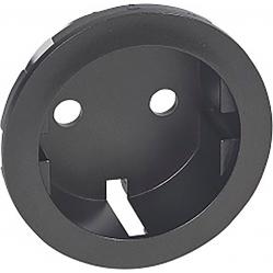 2P+E SCHUKO COVER GRAPHITE
