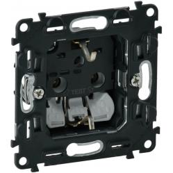 2P+E socket Valena In'Matic - automatic terminals - German std - 16 A - 250 V~