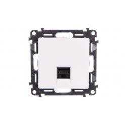 RJ45 Socket Valena Life Cat6A STP White