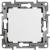 Two-way switch Niloé - 1-gang - 10 AX - 250 V~ - automatic terminals - white