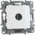 TV Terminal Socket Niloe Male 10 dB White