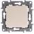 One-way switch Niloé - 1-gang - 10 AX - 250 V~ - automatic terminals - ivory