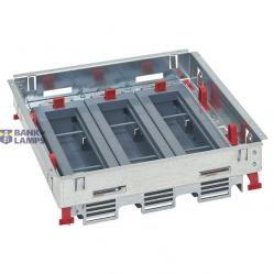 KIT 3 HORIZONTAL MOUNTING BOX EMPTY 3X8M STANDARD BOX 16/24M