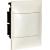LEGRAND 1X4M FLUSH CABINET WHITE DOOR E+N TERMINAL BLOCK FOR MASONRY WALL