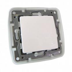 2-WAY SWITCH 10AX IP44 WHITE