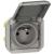 socket outlet Plexo French standard grey mechanism