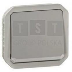 Standard Franco-Belgian Plexo power socket 16A 250V with screw terminals - Composable - Gray - IP55 - IK08