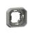 PLEXO 1 GANG FLUSH MOUNTING SUPPORT FRAME - GREY