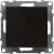 2-GANG ONE-WAY SWITCH 10AX AUTOMATIC TERMINALS BLACK