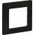 1 GANG PLATE MAT BLACK VALENA LIFE