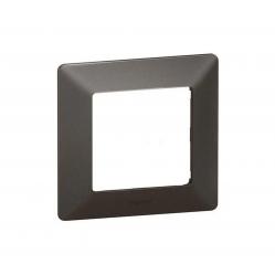Plate Valena Life 1-gang graphite