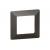 Plate Valena Life 1-gang graphite
