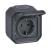 PLEXO GERMAN STANDARD SOCKET OUTLET WITH AUTO TERMINALS VDE - ANTHR - SURFACE