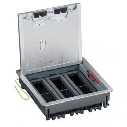 Floor Box Mosaic 24 Modules 286×286×84mm Metal
