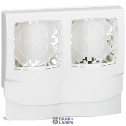 Frame 2 gangs, 2x2 modules WT 031414L Legrand