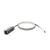 shielded cord set - 20-way terminal - one end flying leads - for X80 I/O - 3 m