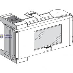 Tap-Off Unit Canalis KS, 63 A, 230–690 V, IP55, DIN Rail, White (RAL 9001), Tap-off Unit Polarity: 3L+N+PE
