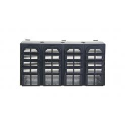long terminal shield, ComPact NSX100/160/250, pitch 35 mm, IP40, 4 poles