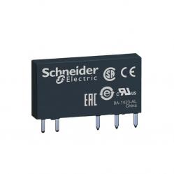 Harmony, Slim interface plug-in relay, 6 A, 1 CO, standard, 24 V DC