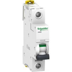 Miniature circuit-breaker, Acti9 iC60N, 1P, 63 A, C curve, 6000 A (IEC 60898-1), 10 kA (IEC 60947-2)