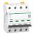 Miniature circuit-breaker, Acti9 iC60N, 4P, 4 A, C curve, 6000 A (IEC 60898-1), 50 kA (IEC 60947-2)
