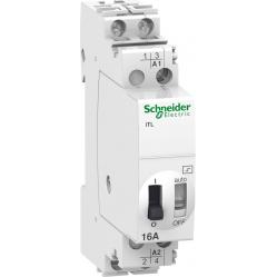 impulse relay iTL - 2P - 2 NO - 16A - coil 12 VDC - 24 VAC 50/60Hz