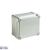 ABS box IP66 IK07 RAL7035 Int.H225W175D120 Ext.H241W194D127 Opaque cover H40