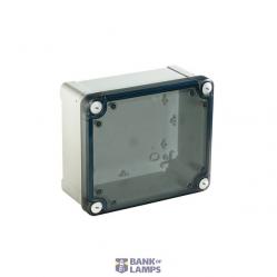 Cover Thalassa ABS, IP66, IK07, Grey (RAL 7035), ABS with 45% of post–industrial recycled content, Depth: 87 mm, Height: 164 mm
