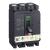 circuit breaker EasyPact CVS160F, 36 kA at 415 VAC, 125 A rating thermal magnetic TM-D trip unit, 3P 3d