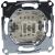 One-way switch insert 1 pole, flush-mounted, 10 AX, AC 250 V, screwl. term.