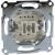 Intermediate switch insert 1 pole, flush-mounted, 10 AX, AC 250 V, screwl. term.