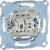 Roller shut. switch insert 1 pole, flush-mounted, 10 A, AC 250 V, screwl. term.