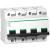 Miniature circuit-breaker, Acti9 C120N, 4P, 125 A, D curve, 10000 A (IEC 60898-1), 10 kA (IEC 60947-2)