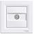 Asfora, TV socket intermediate, 8dB, white
