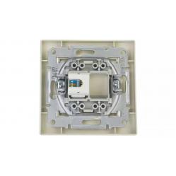 Asfora - single Data socket - RJ45 cat.5e UTP cream