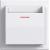 Asfora - hotel card switch - 10AX screwless terminals, white