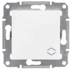 ASFORA Switch toggle 1-button without frame white